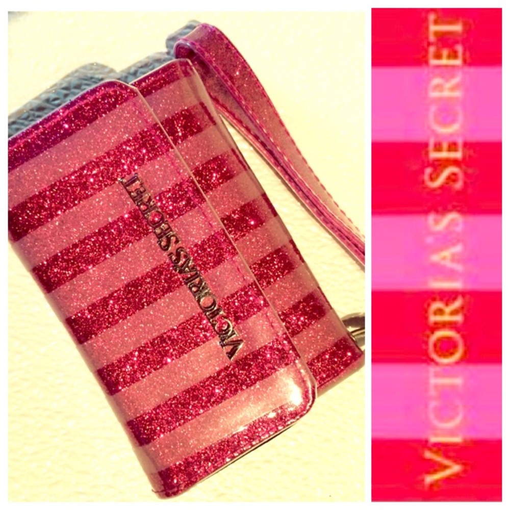 Pink Sparkle Wallet Clutch 💕